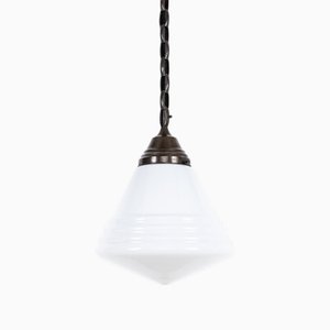 Opaline Pendant Light from Philip Lorenz, 1920s