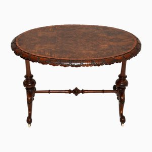 Mesa auxiliar victoriana de nogal, década de 1860