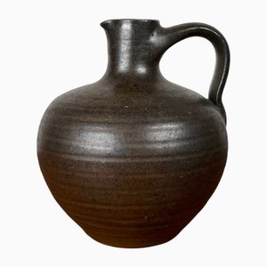 Minimalistische Deutsche Mid-Century Studio Pottery Karaffenvase von Siegfried Gramann für Töpferhof Römhild, 1960er