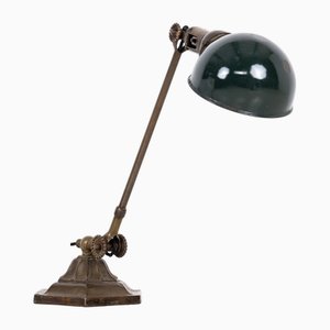 Antike Schreibtischlampe aus Messing von Dugdills, 1890er