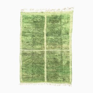 Modern Green Berber Rug, 1990s