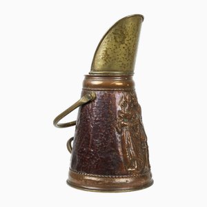 French Copper Umbrella Stand, 1890s