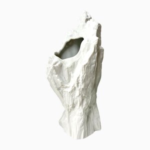 Mid-Century Vase aus Biskuitporzellan in Mineralform von Hutschenreuther, Deutschland, 1960er