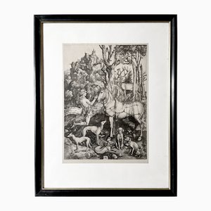 Albrecht Dürer, Pferd, Kupferstich, 1501