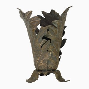 Paragüero vintage de bronce de Gabriella Crespi, 1970