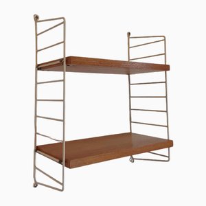 Mensola vintage di Kajsa & Nisse Strinning per String, anni '70