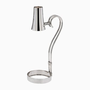 Antiker amerikanischer Art Deco Weinflaschenhalter aus Silber von Cartier, 1920