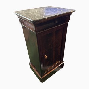 Louis Philippe Mahogany Bedside Table