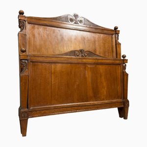 Empire Bed in Walnut, 1800s