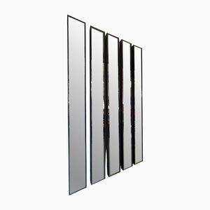 Portemanteau Miroir Gronda attribué à Luciano Bertoncini pour Elco, Italie, 1970