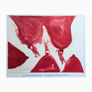 Feeding Frenzy Exhibition Lithographic Poster by Louise Bourgeois, 2009