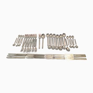 Set de Couverts pour Douze Personnes par Gio Ponti pour Fratelli Calderoni, Italie, 1960s, Set de 54