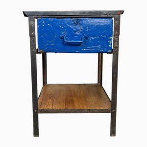 Industrial Iron Chest of Drawers, 1950s