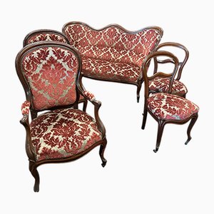Napolèon III Living Room Set, Set of 5