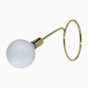 Tischlampe aus Messing von Nikoll, 1950er