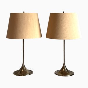 Swedish B-024 Table Lamps from Bergboms, 1960s, Set of 2