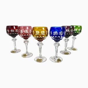 Vintage Barthmann Crystal Liqueur Glasses, West Germany, 1969, Set of 6