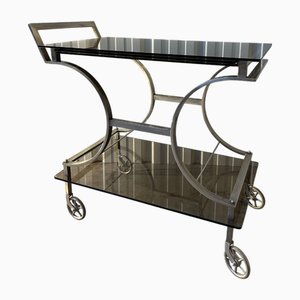 Chrome Serving Cart, 1970s