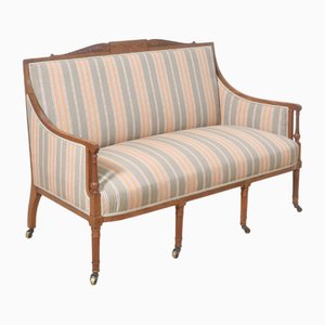 Satinwood Inlaid Sofa, 1890s