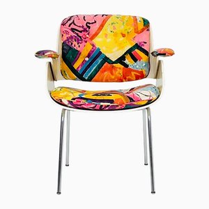 Mid-Century Modern D48 Armchairs by Hans Könecke for Tecta, 1970s