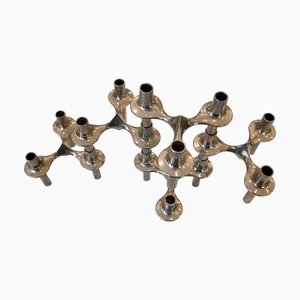 Modular Candleholders by Nagel & Stoffi for BMF, 1970s, Set of 5