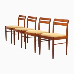 Esszimmerstühle von HW Klein für Bramin, 1960er, 4 . Set