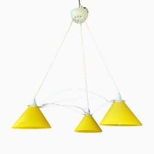 Vintage Pendant Lamp from Maison Le Dauphin, 1980s