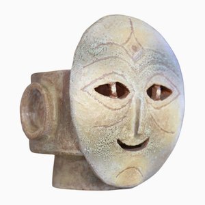 Ceramic Anthropomorphic Candleholder, 1970s