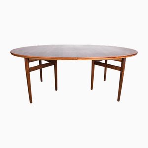 Grande Table de Salle à Manger Extensible en Palissandre Modèle 212 par Arne Vodder pour Sibast, 1960s