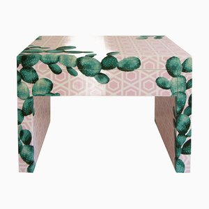 Table de Chevet Restylée Cactus Captured par Habitat Improver