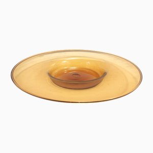 Vintage Orange Murano Glass Vide-Pouch by Vittorio Zecchin, 1921