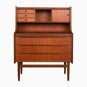 Mid-Century Danish Teak Secretary, 1960s