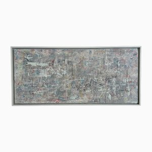 Felix Bachmann, Composición abstracta multicolor, 2016, Pintura
