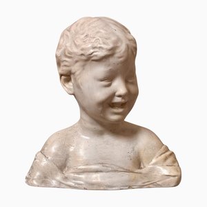 Buste d'Enfant Souriant par Desiderio Da Settignano, 1920s