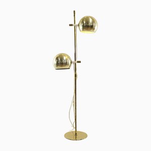 Skandinavische Vintage Messing Stehlampe von Lennart Centervall für Ikea, 1960er