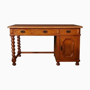 Vintage Schreibtisch aus Holz, 1920er