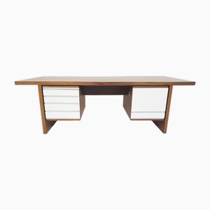 Large Wenge Desk attributed to T Spectrum, the Netherlands, 1960s