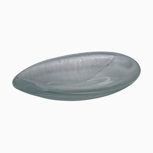 Scodella grande vintage in vetro attribuita a Tapio Wirkkala per Iittala, anni '50