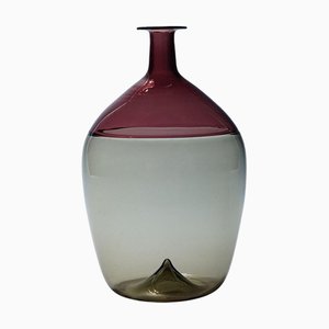 Art Glass Bolle Vase attributed to Tapio Wirkkala for Venini, Murano, Italy, 1966