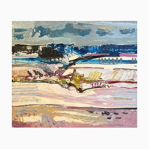 Jean Krille, Paesaggio 129, Olio su tela, 1988