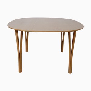 Dining Table in Beech by Piet Hein, 1980s