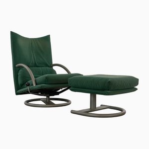 Set of Torino Armchair and Stool Model 418 from Rolf Benz/BMP, 1990s