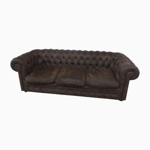 Italian Leatherette Sofa, 1980s