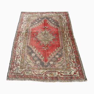 Vintage Turkish Handmade Wool Kilim Rug
