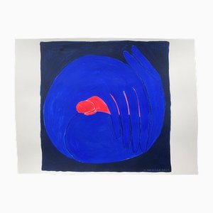 Waleria Matelska, In Morpheus' Embrace, 2024, Acrylic on Paper