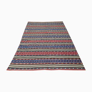 Tapis Kilim Rayé, Caucase, Fin du 19ème Siècle