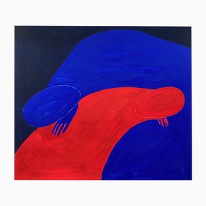 Waleria Matelska, In Morpheus' Embrace, 2024, Acrylic on Paper