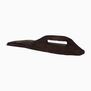 Art Cottage Taloche Tool in Carved Wood, 19th Century
