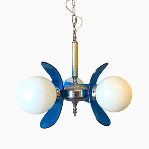 Moderne spanische Mid-Century Deckenlampen mit 3 Leuchten, 1970er