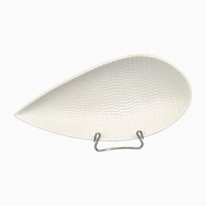 Leaf-Shaped Dish by Stig Linderberg for Gustavberg, 1960s